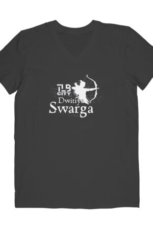 Dwitiya Swarga Half Sleeve V-Neck T-Shirt