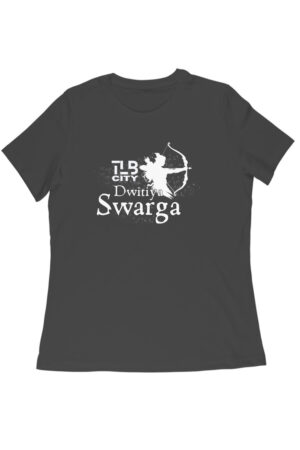 Dwitiya Swarga Women Round Neck T-Shirt