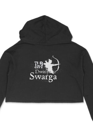 Dwitiya Swarga Crop Hoodie