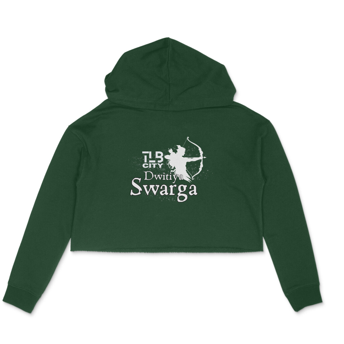 Dwitiya Swarga Crop Hoodie - Image 3