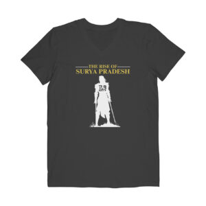 The Rise of Surya Pradesh Half Sleeve V-Neck T-Shirt