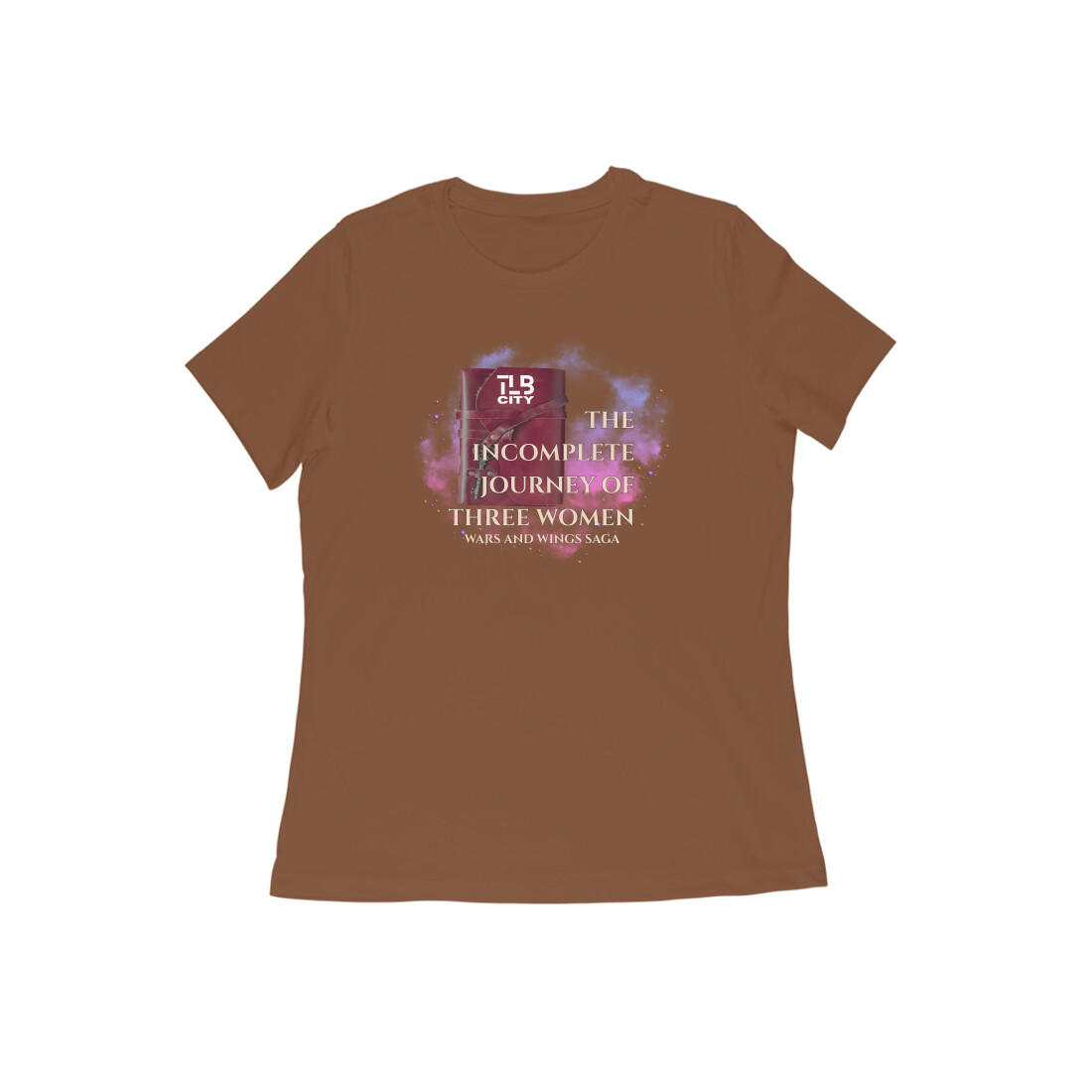 The Incomplete Journey of Three Women - Women Round T-Shirt - Image 3
