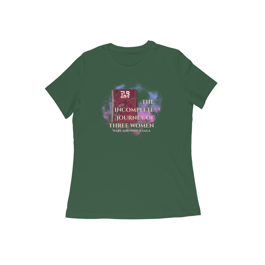 The Incomplete Journey of Three Women - Women Round T-Shirt - Image 6