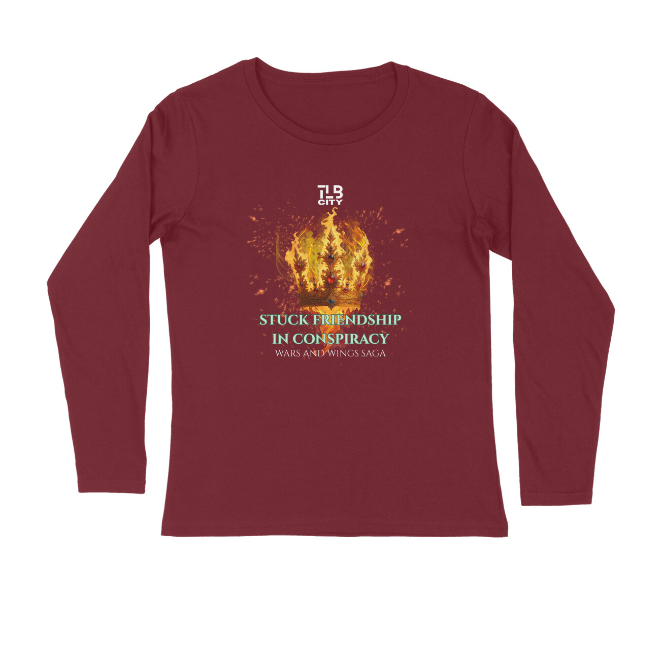Stuck Friendship In Conspiracy Long Sleeves T-Shirt - Image 2