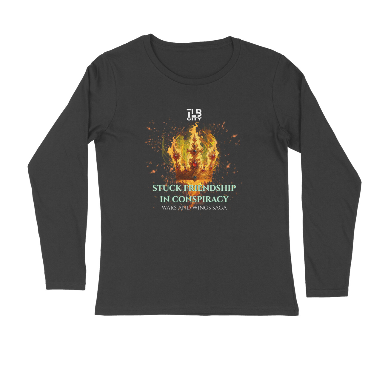 Stuck Friendship In Conspiracy Long Sleeves T-Shirt