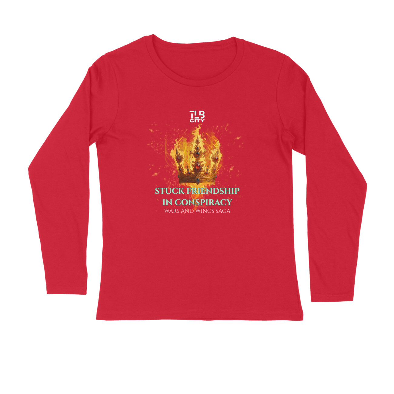 Stuck Friendship In Conspiracy Long Sleeves T-Shirt - Image 5