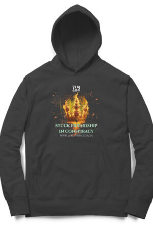 Stuck Friendship in Conspiracy Hoodie