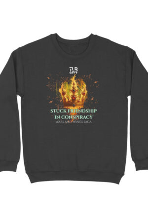 Stuck Friendship in Conspiracy Sweatshirt