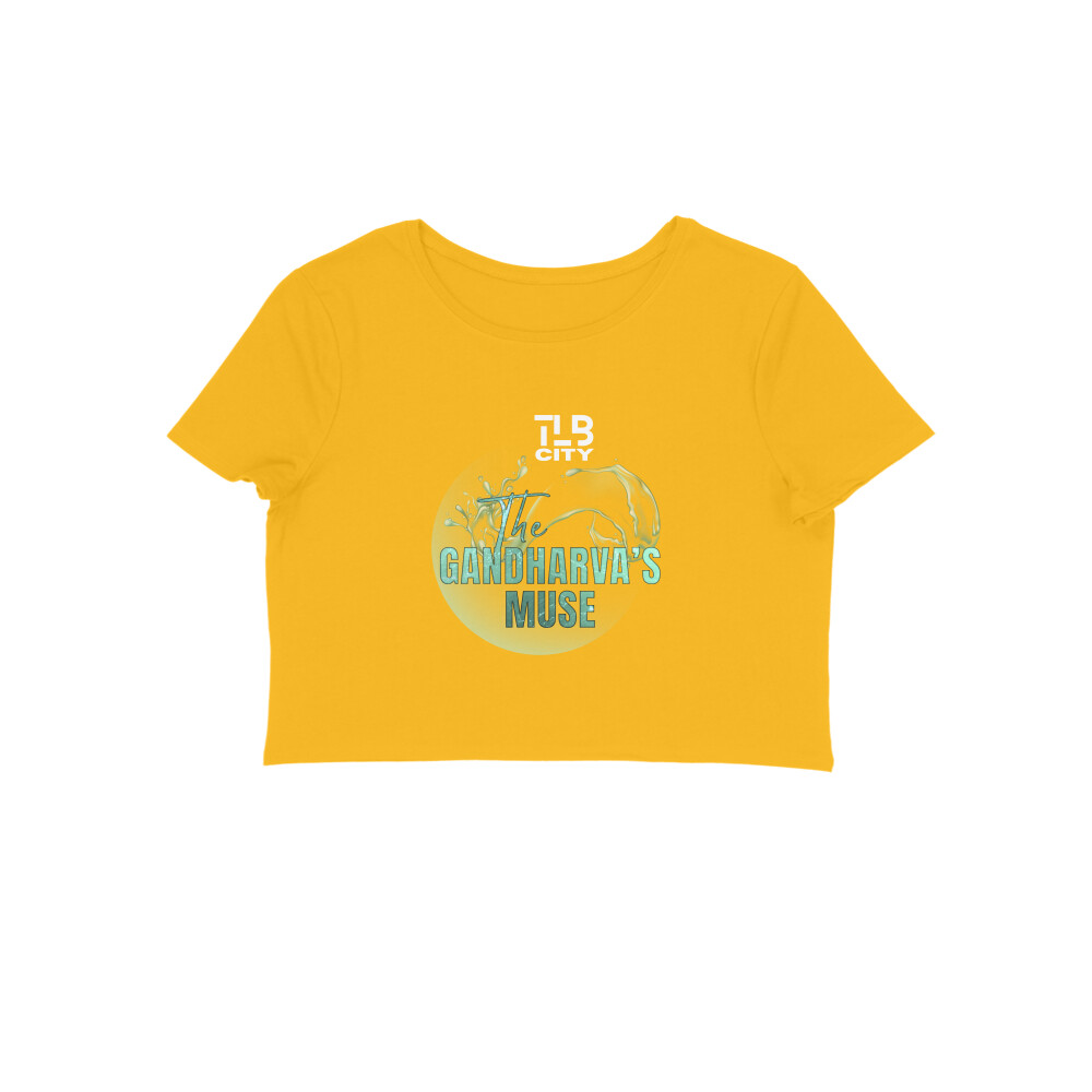 The Gandharva's Muse Crop Top - Image 6