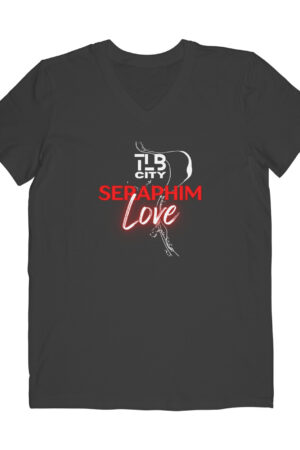 Seraphim Love Half Sleeve V-Neck T-Shirt