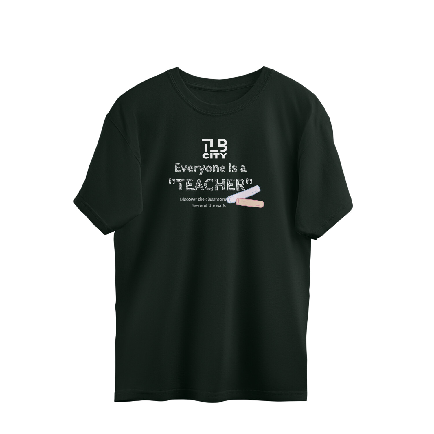 Everyone is a Teacher Oversized T-shirt - Image 3