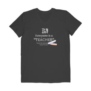 Everyone is a Teacher V-Neck T-Shirt
