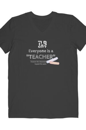 Everyone is a Teacher V-Neck T-Shirt