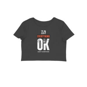 Don't Overthink Crop Top