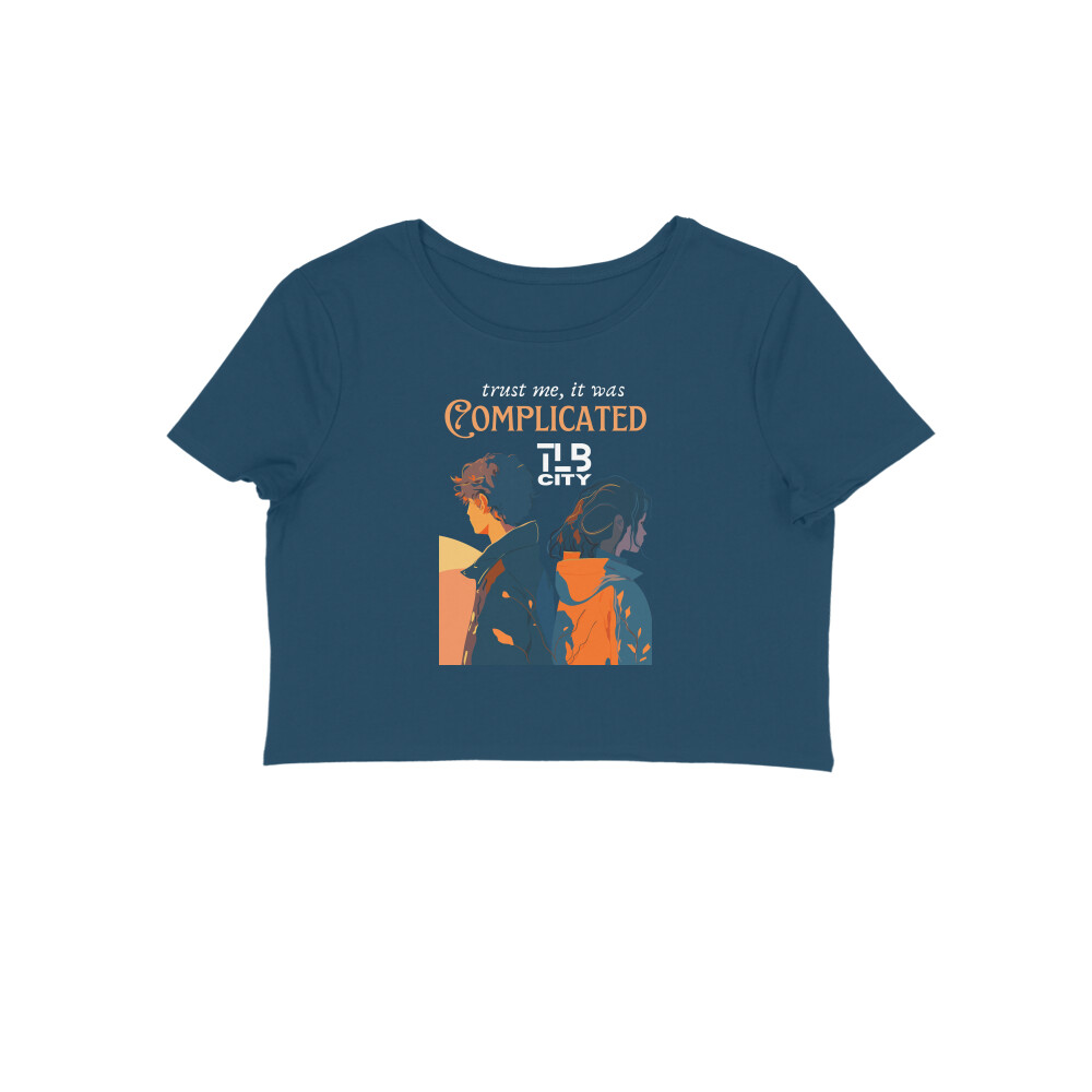 Trust Me, It Was Complicated Crop Top - Image 3