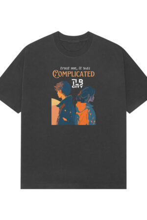 Trust Me, It Was Complicated Premium Oversized T-shirt