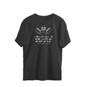 Cords Of Concealed Heart Oversized T-shirt