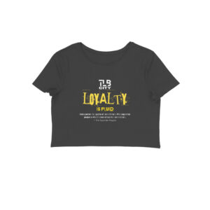 The Sugarlake Tragedy Crop Top