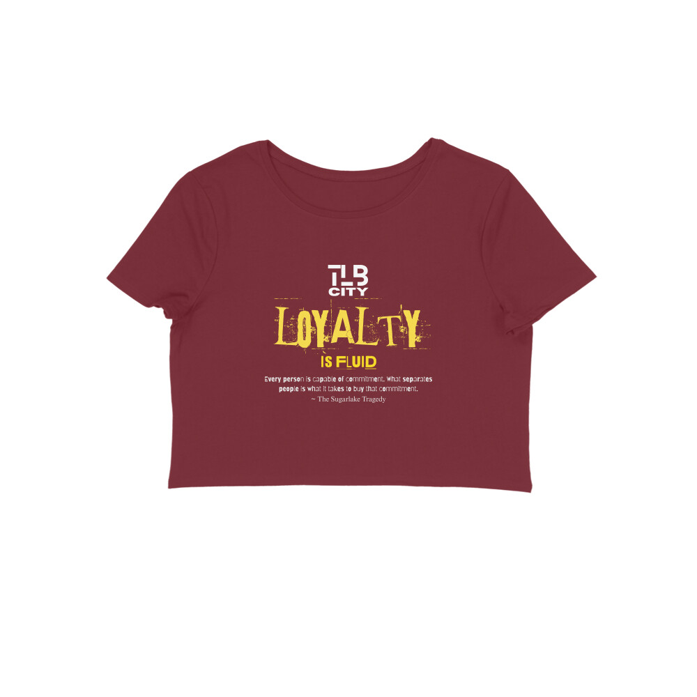 The Sugarlake Tragedy Crop Top - Image 2