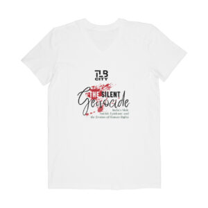The Silent Genocide V-Neck T-Shirt