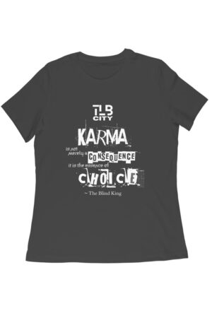 The Blind King Women Round Neck T-Shirt