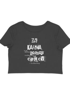 The Blind King Crop Top