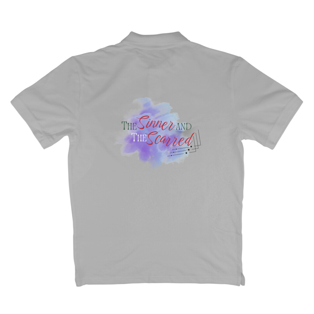 The Sinner and The Scarred Polo T-Shirt - Image 4
