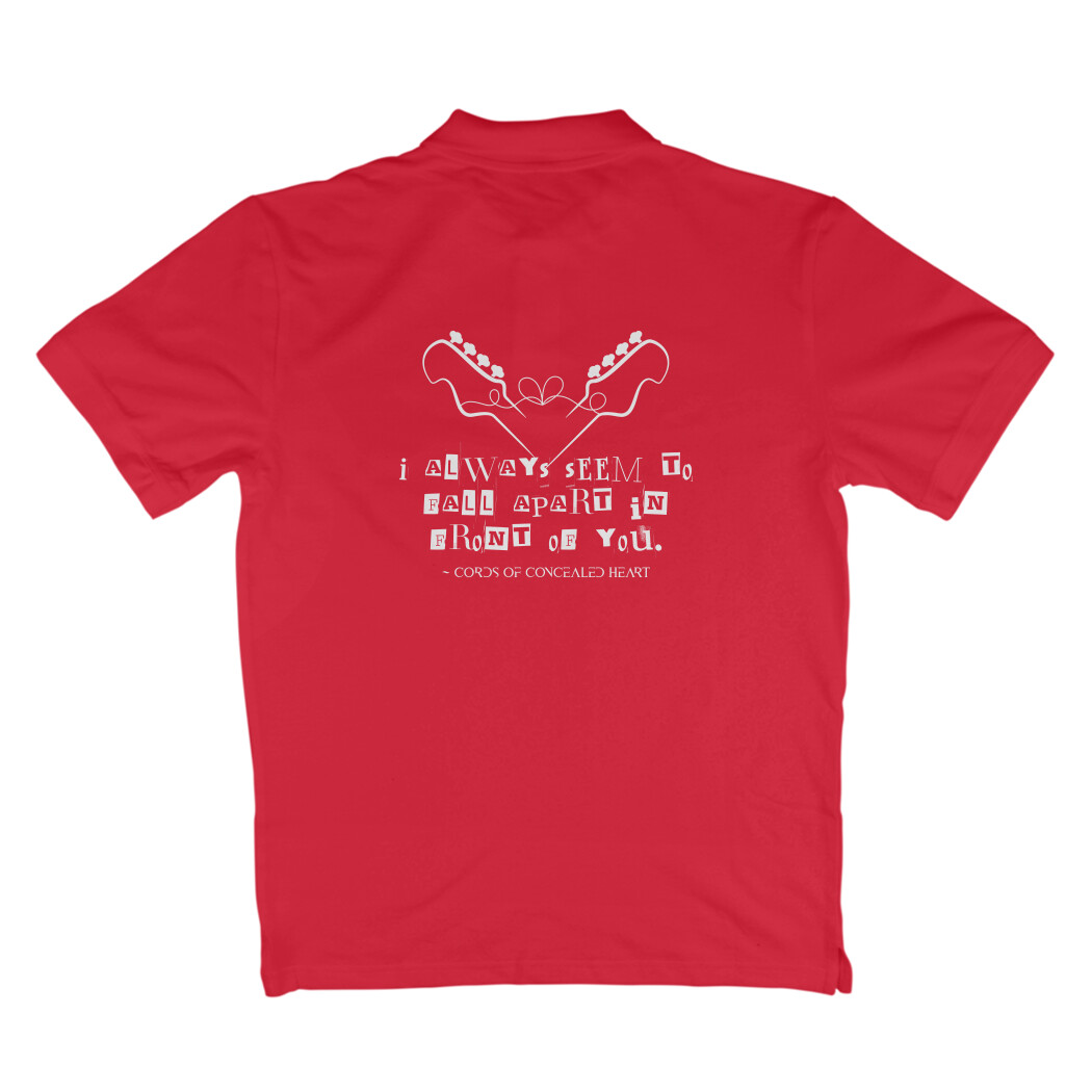 Cords Of Concealed Heart Polo T-Shirt - Image 6