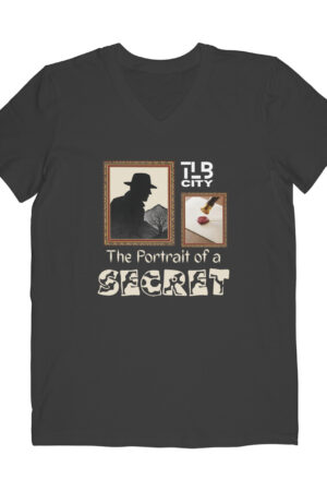 The Portrait of a Secret V-Neck T-Shirt