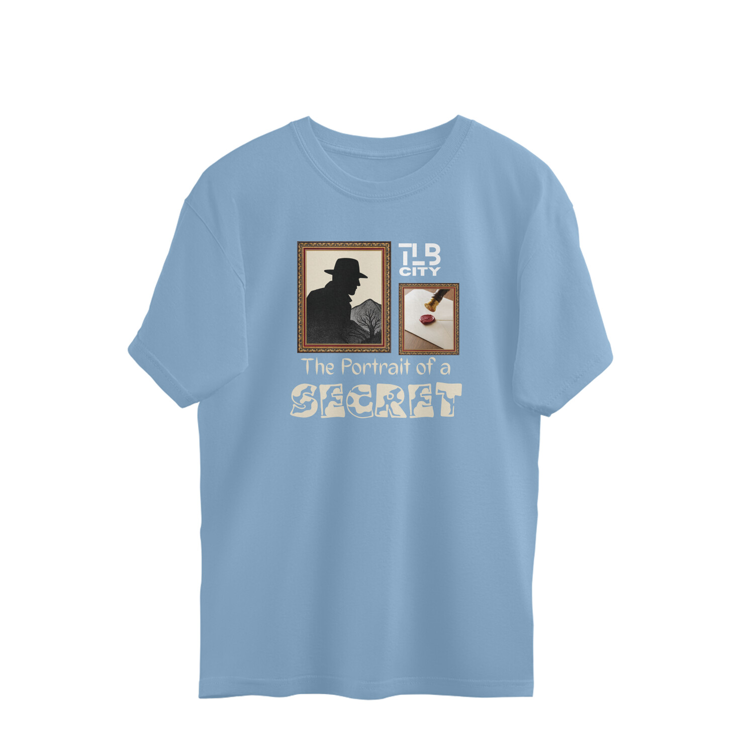 The Portrait of a Secret Oversized T-shirt - Image 2