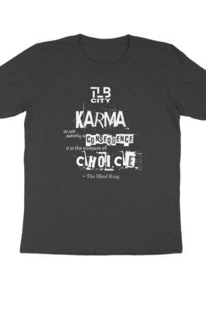 The Blind King Men Round Neck T-Shirt