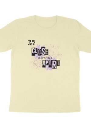 Close But Still Apart Men Round Neck T-Shirt