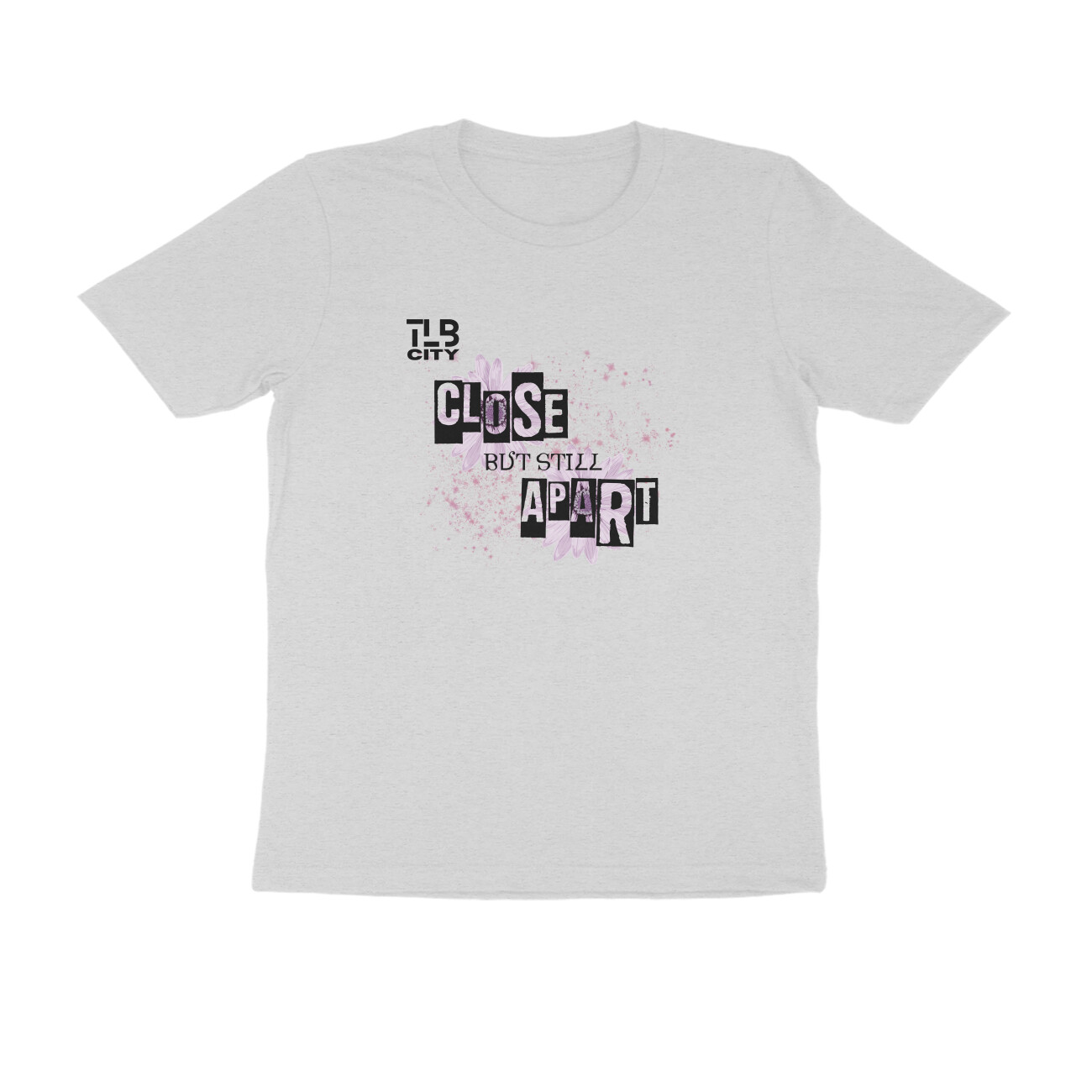 Close But Still Apart Men Round Neck T-Shirt - Image 5