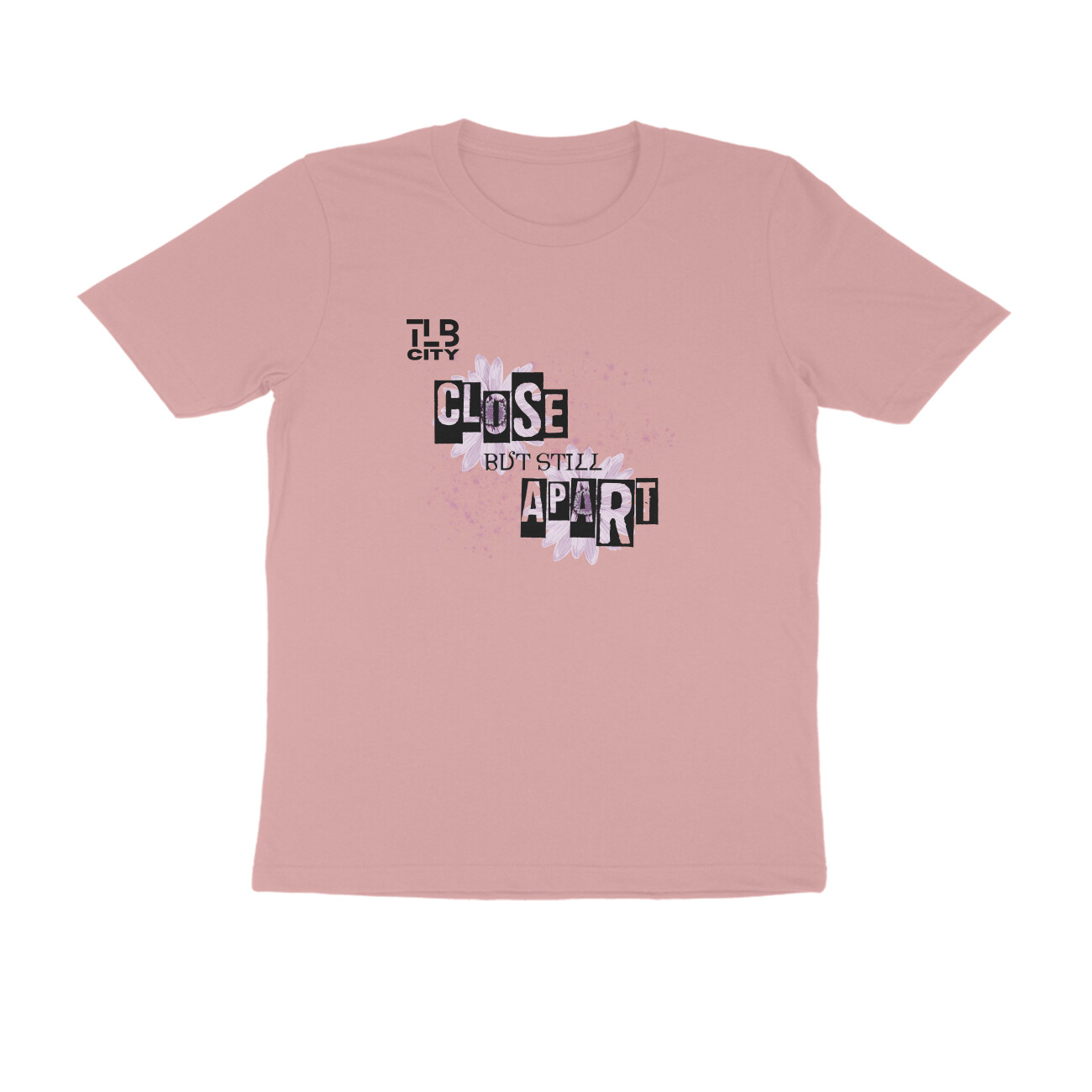 Close But Still Apart Men Round Neck T-Shirt - Image 6