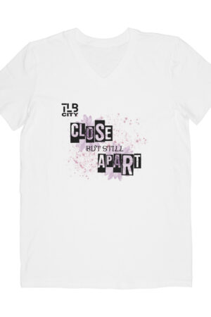 Close But Still Apart V-Neck T-Shirt