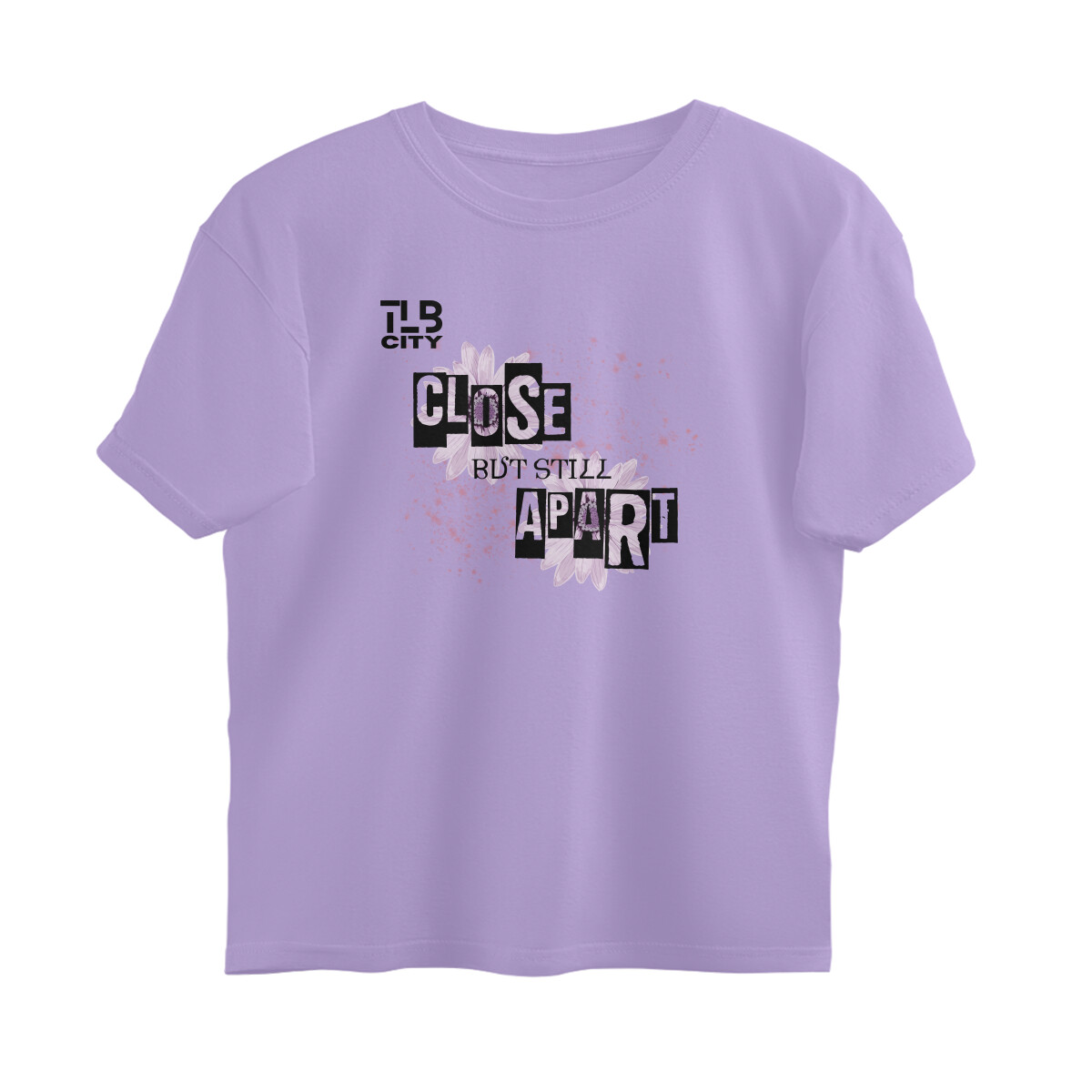 Close But Still Apart Oversized T-shirt - Image 3