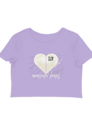 Mirrored Heart Crop Top