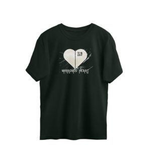 Mirrored Heart Oversized T-shirt