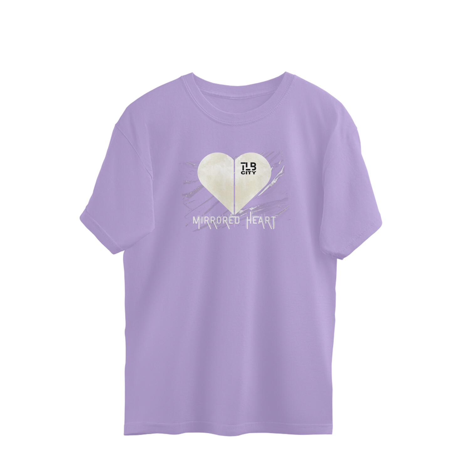 Mirrored Heart Oversized T-shirt - Image 6