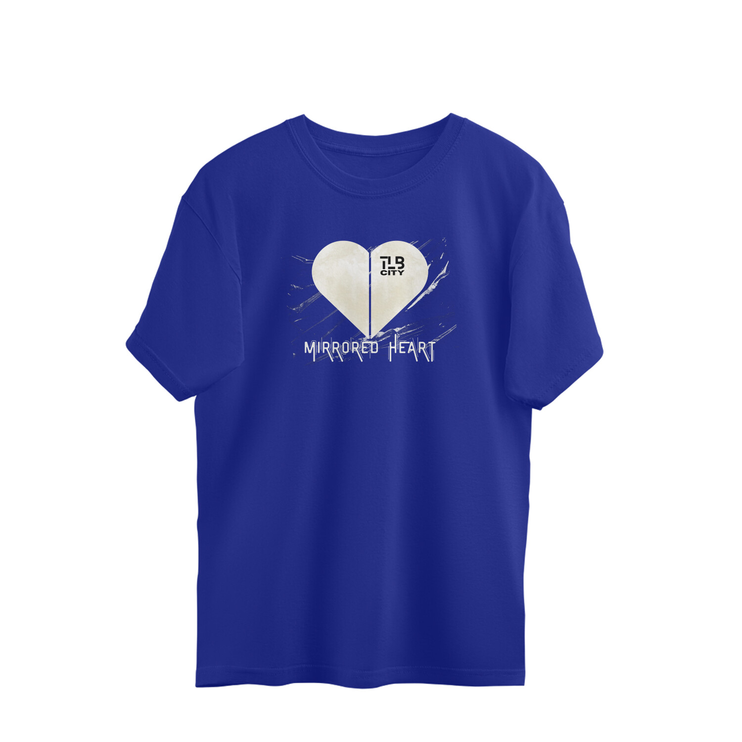 Mirrored Heart Oversized T-shirt - Image 9