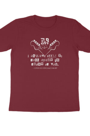 Cords Of Concealed Heart Men's Round Neck T-Shirt