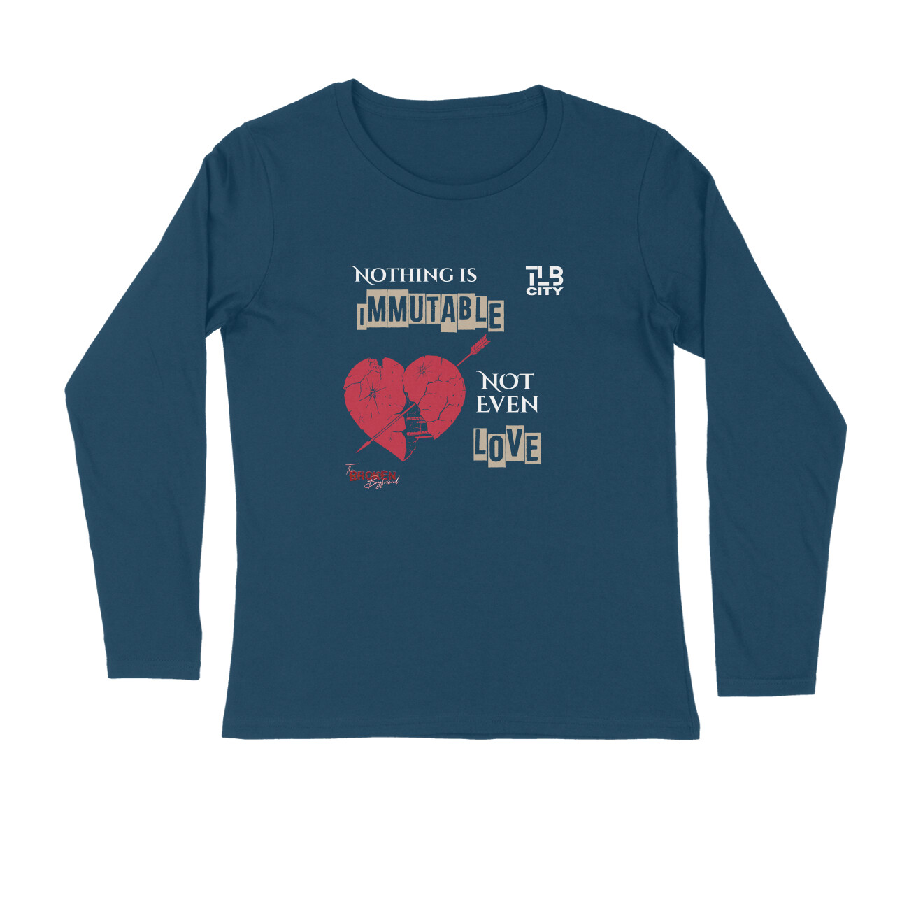The Broken Boyfriend Long Sleeves T-Shirt - Image 2
