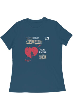 The Broken Boyfriend Women Round Neck T-Shirt