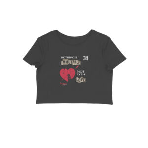 The Broken Boyfriend Crop Top