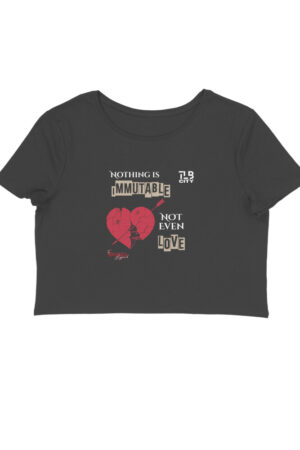 The Broken Boyfriend Crop Top