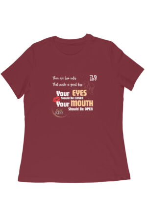 The Fourth Kiss Women Round Neck T-Shirt