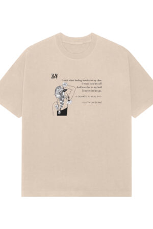 Is It Too Late To Heal? Premium Oversized T-shirt