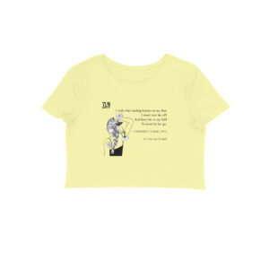 Is It Too Late To Heal? Crop Top