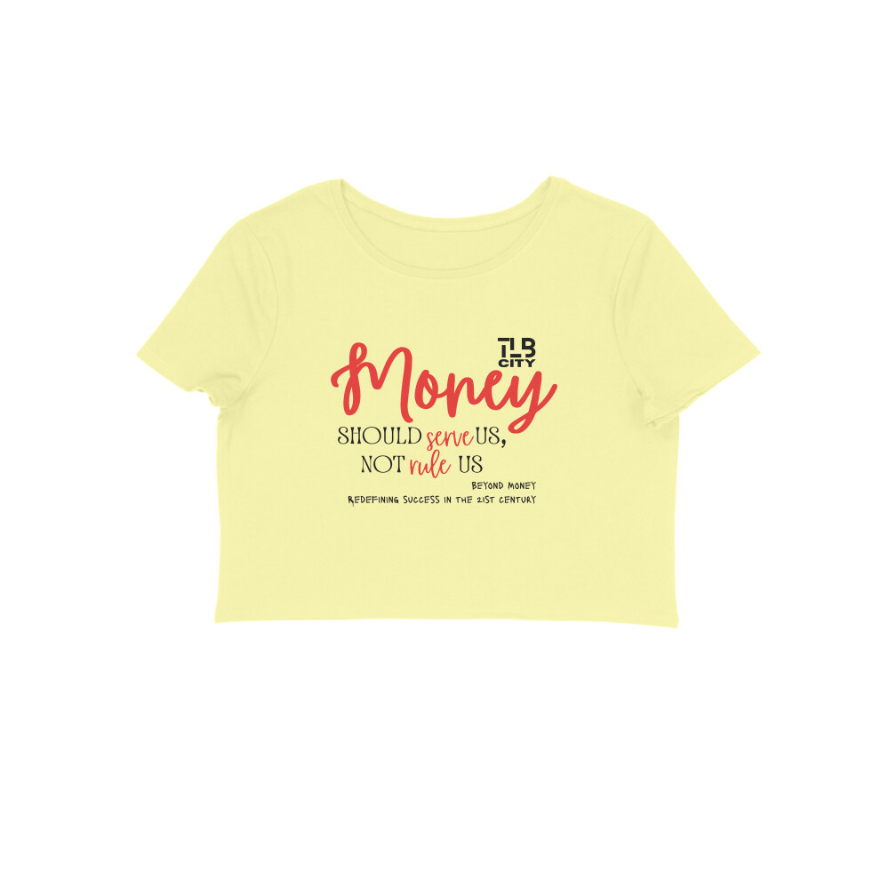 Beyond Money Crop Top - Image 2