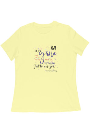 Twisted Heartstrings Women Round Neck T-Shirt